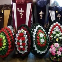 Продажа гробов и венков